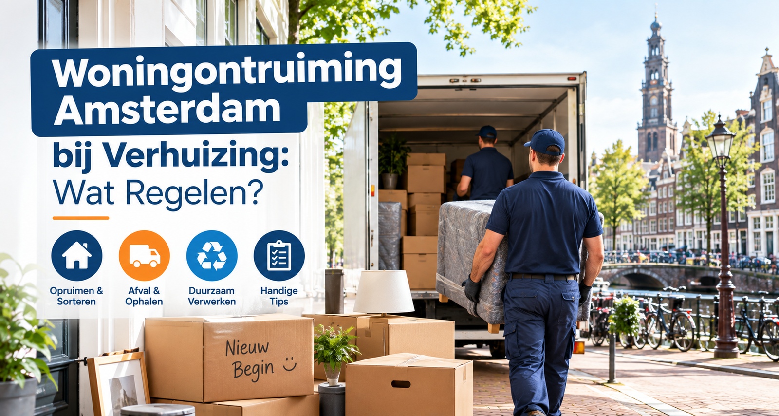 Woningontruiming Amsterdam bij Verhuizing Wat Regelen